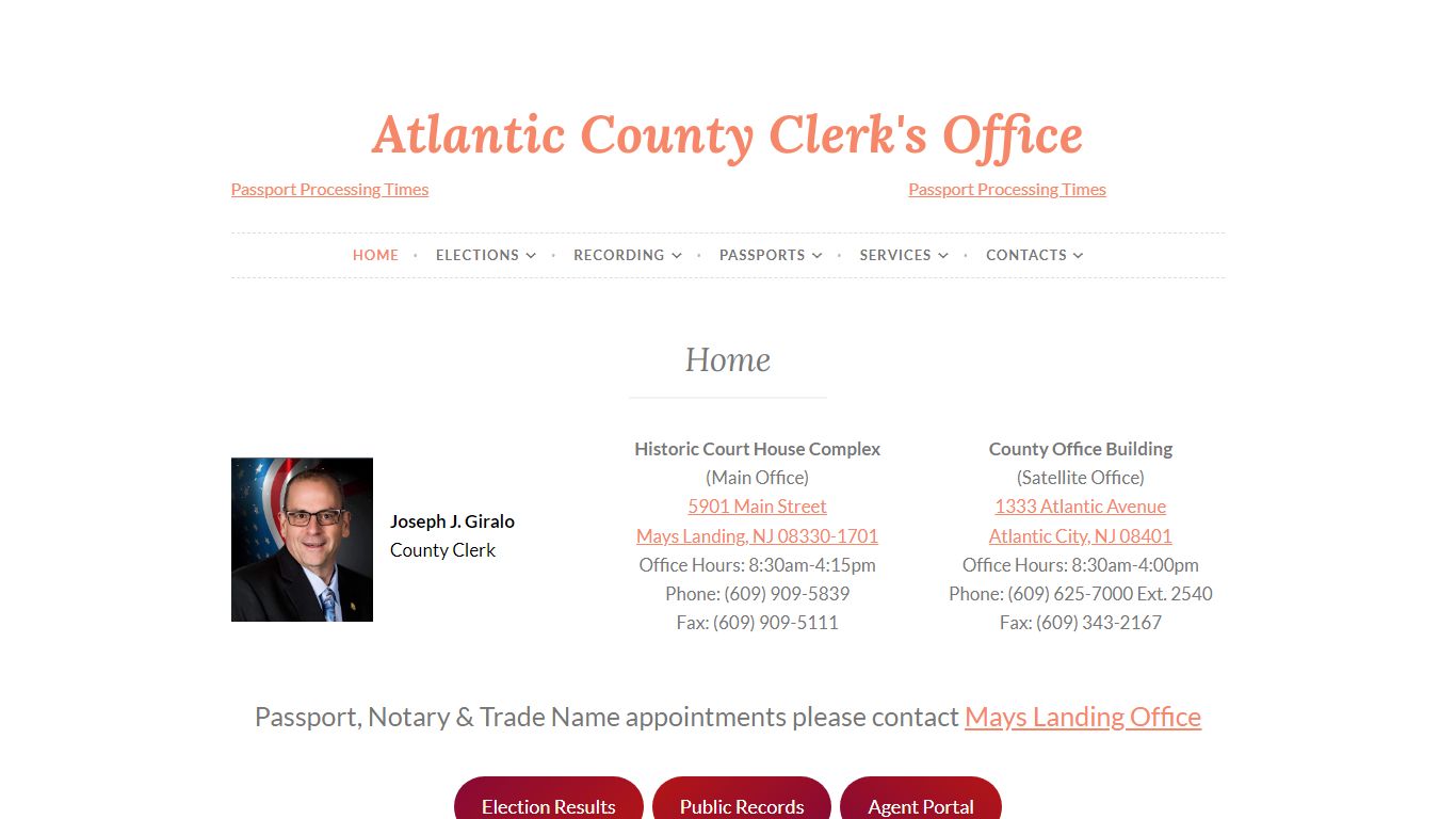 Atlantic County Clerk's Office